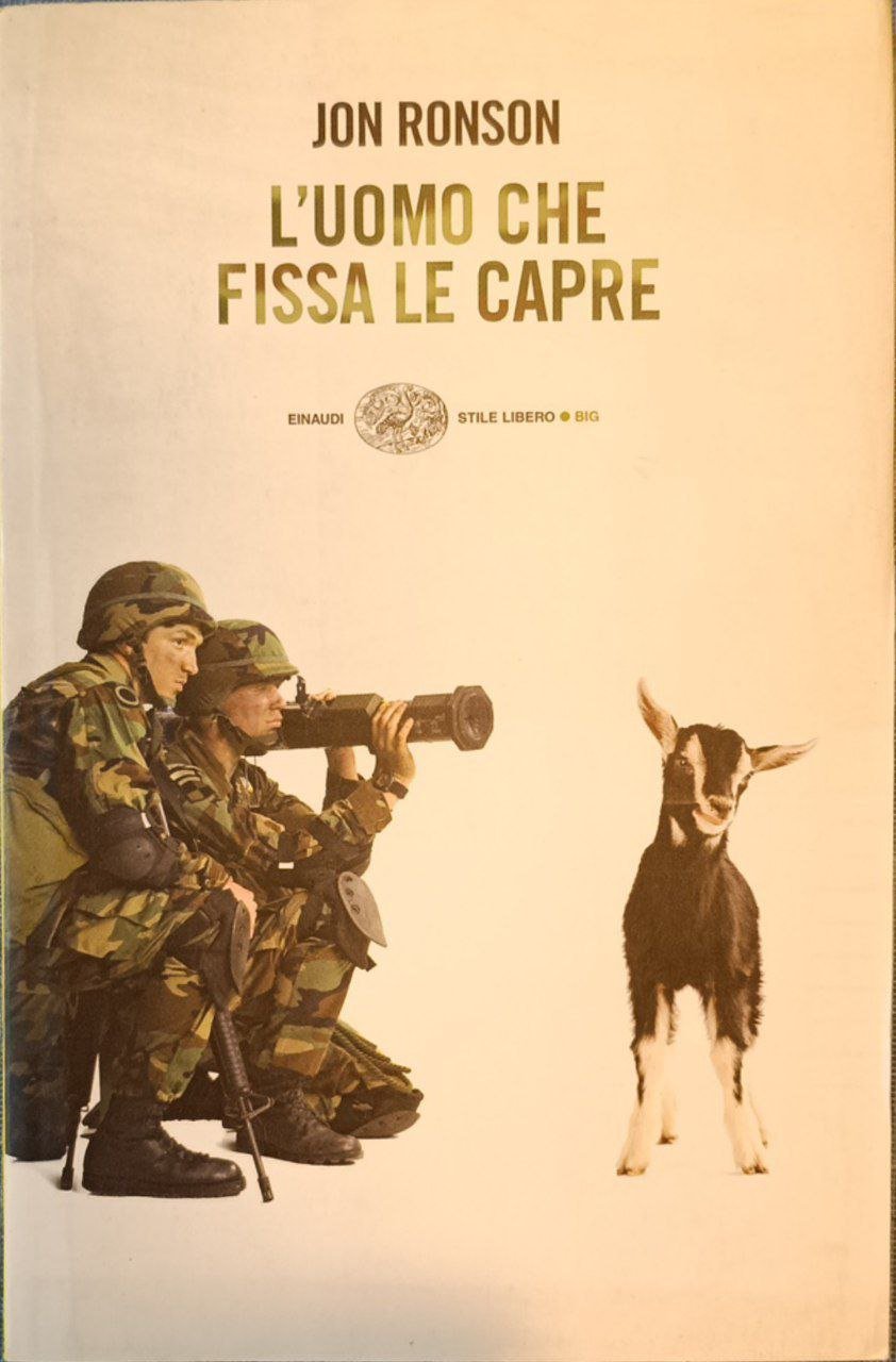 L'uomo che fissa le capre