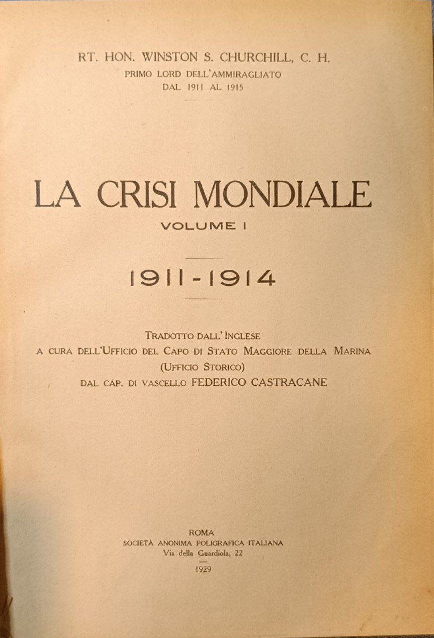 La crisi mondiale | Immagine principale