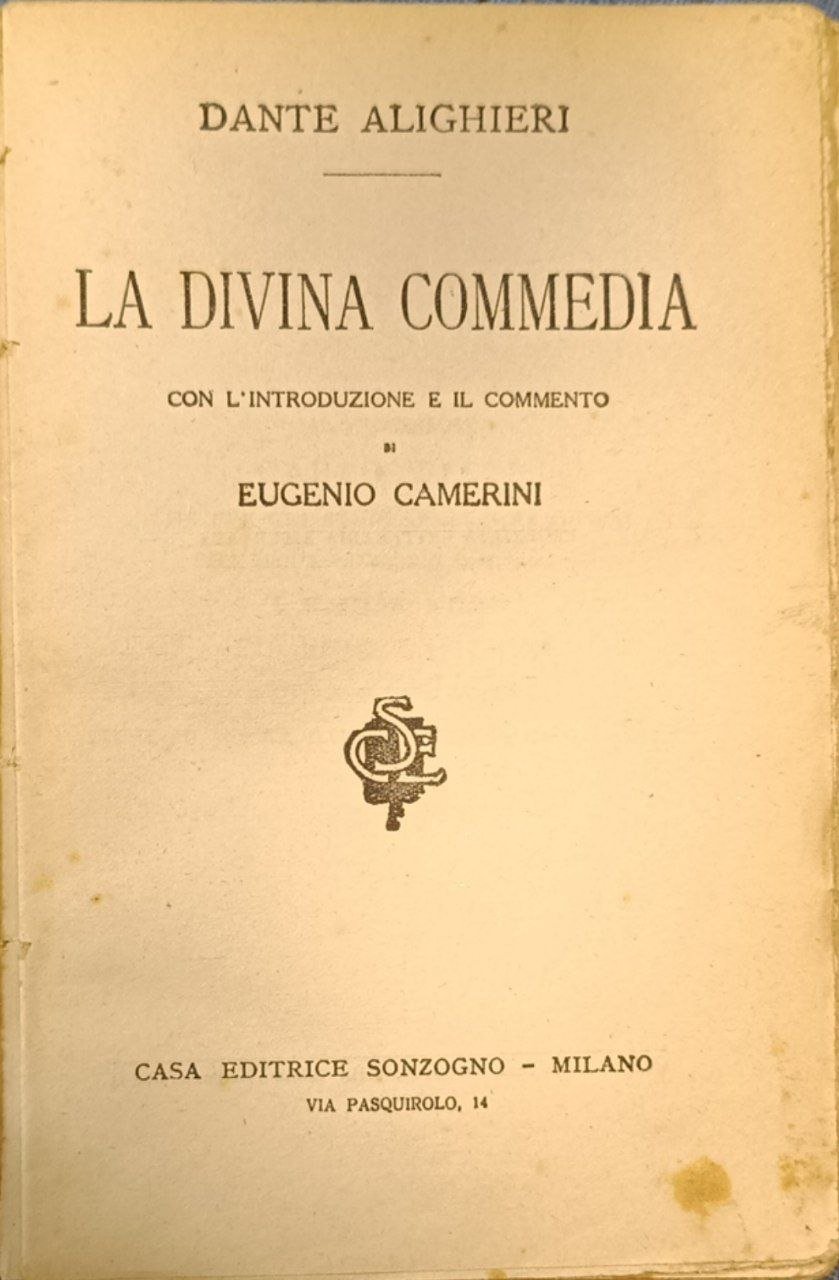 La Divina Commedia | Immagine principale