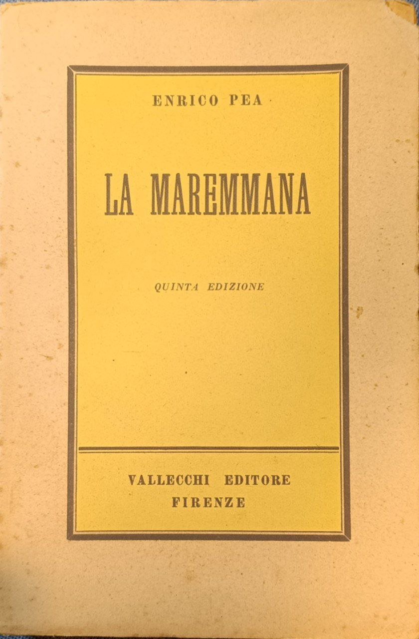 La maremmana: romanzo