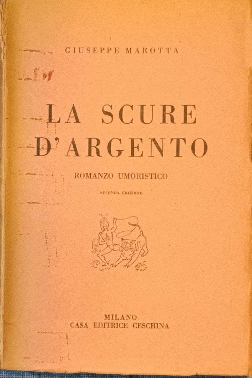 La scure d'argento: romanzo umoristico | Immagine principale