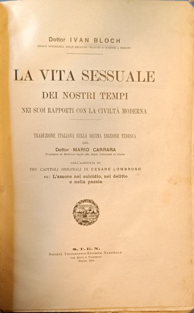 La vita sessuale dei nostri tempi nei suoi rapporti con … | Immagine principale