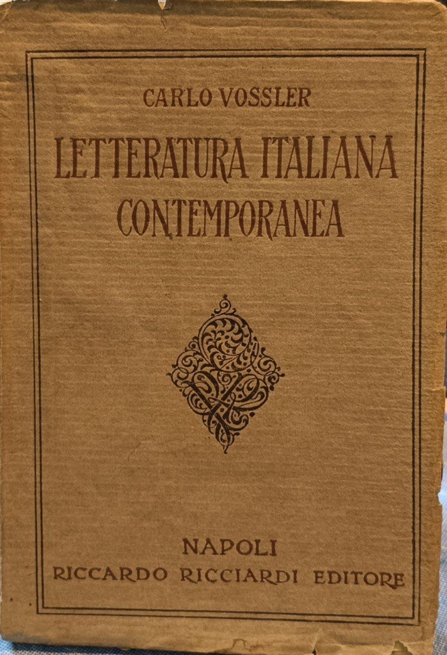 Letteratura italiana contemporanea: dal Romanticismo al Futurismo | Immagine principale