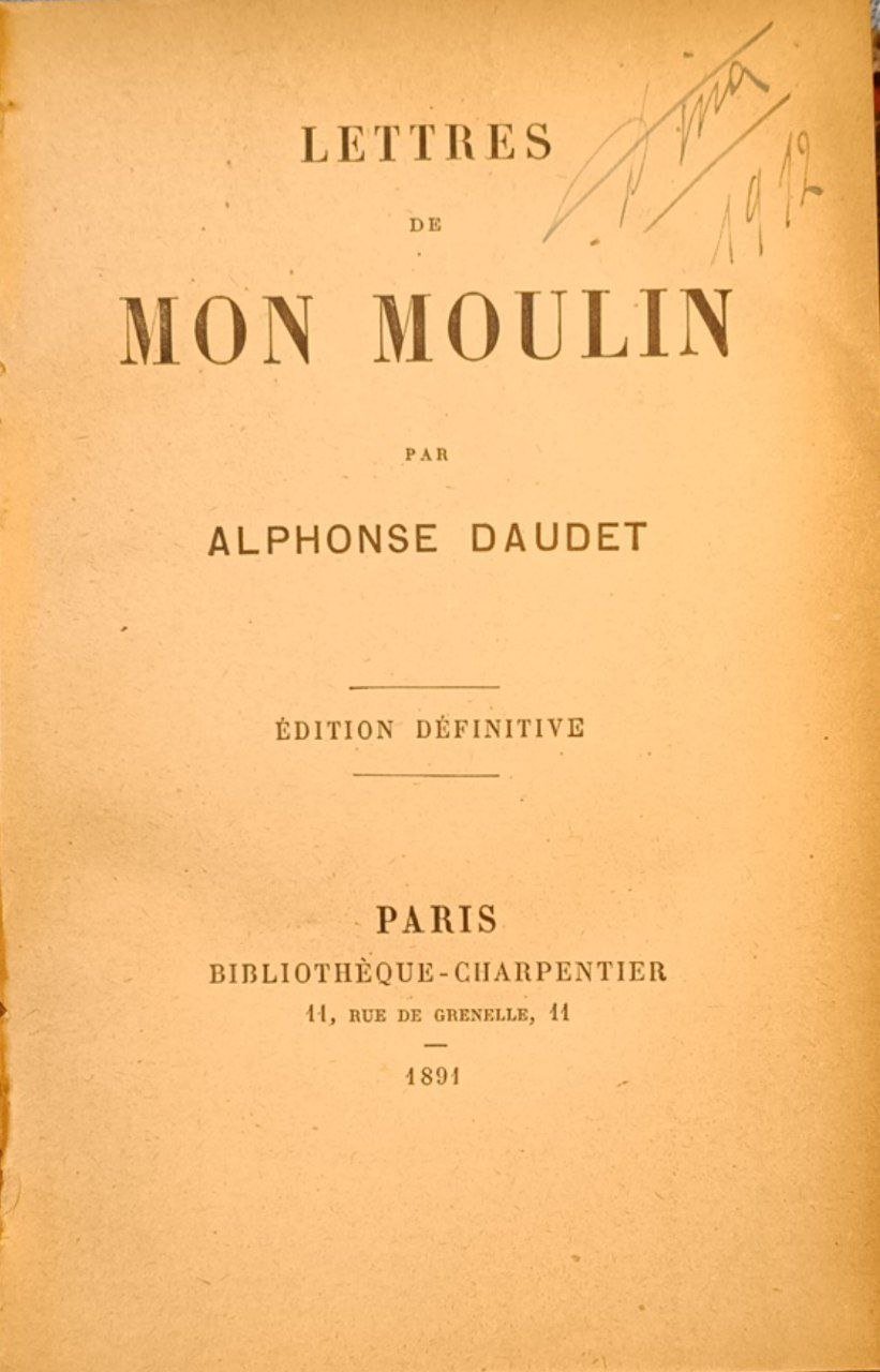 Lettres de mon moulin | Immagine principale