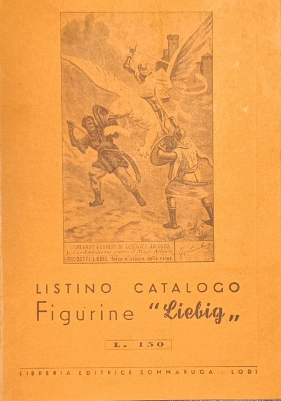 Listino catalogo figurine "Liebig" | Immagine principale