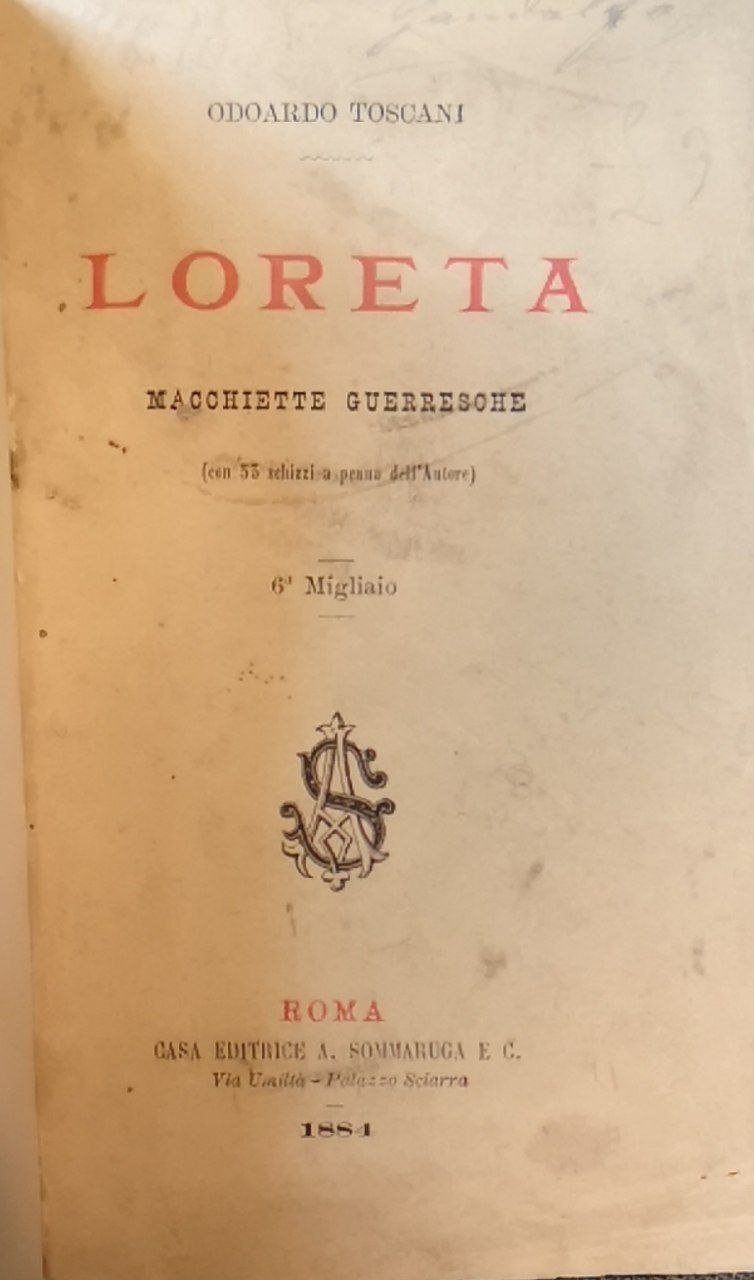 Loreta : macchiette guerresche