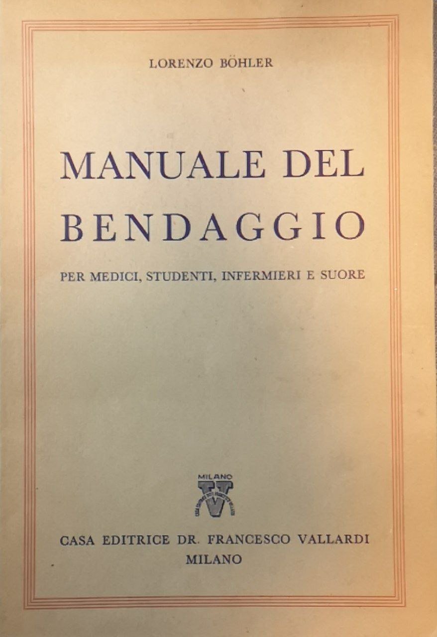 Manuale del bendaggio
