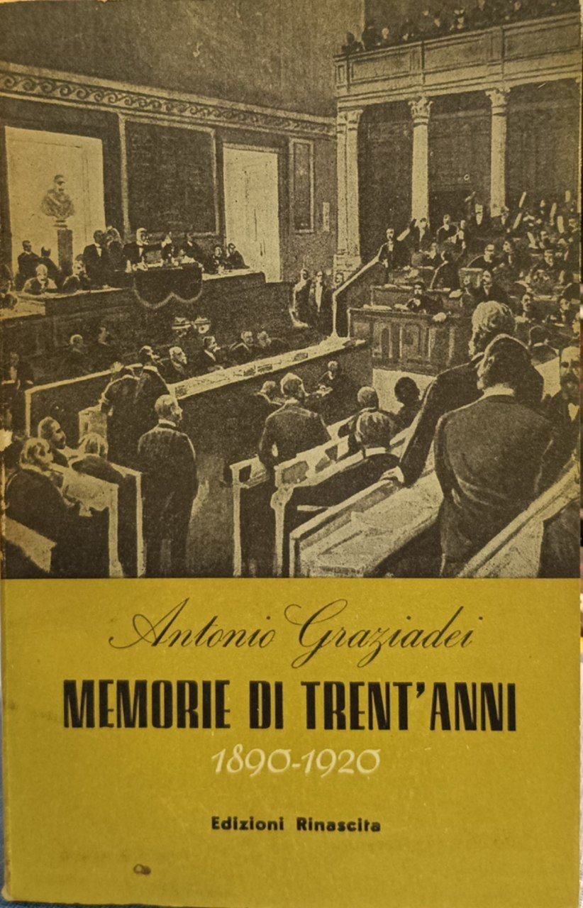 Memorie di trent'anni: 1890-1920 | Immagine principale