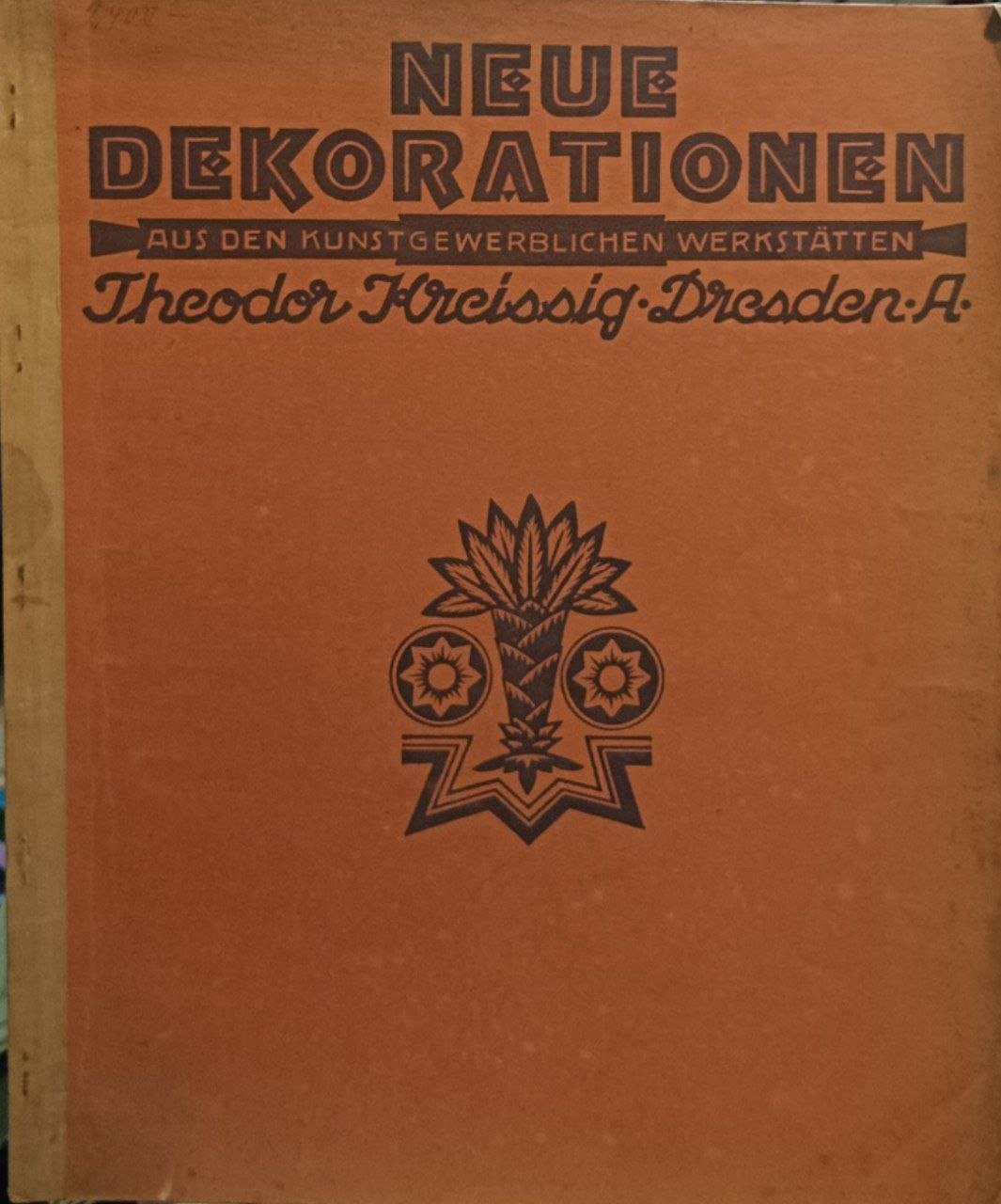 Neue Dekorationen. Aus den kunstgewerblichen werkstatten. | Immagine principale