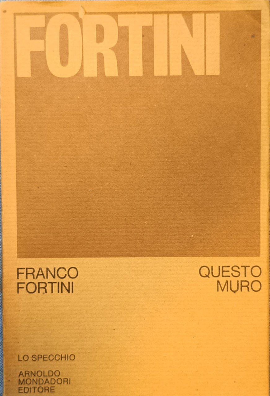 Questo muro: 1962-1972 | Immagine principale