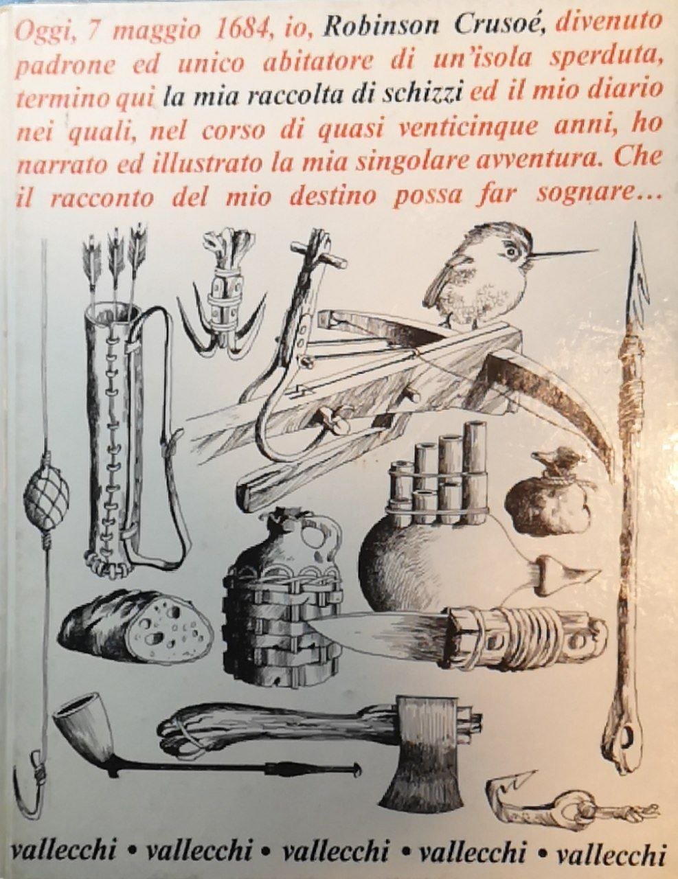 Robinson Crusoe, la mia raccolta di schizzi