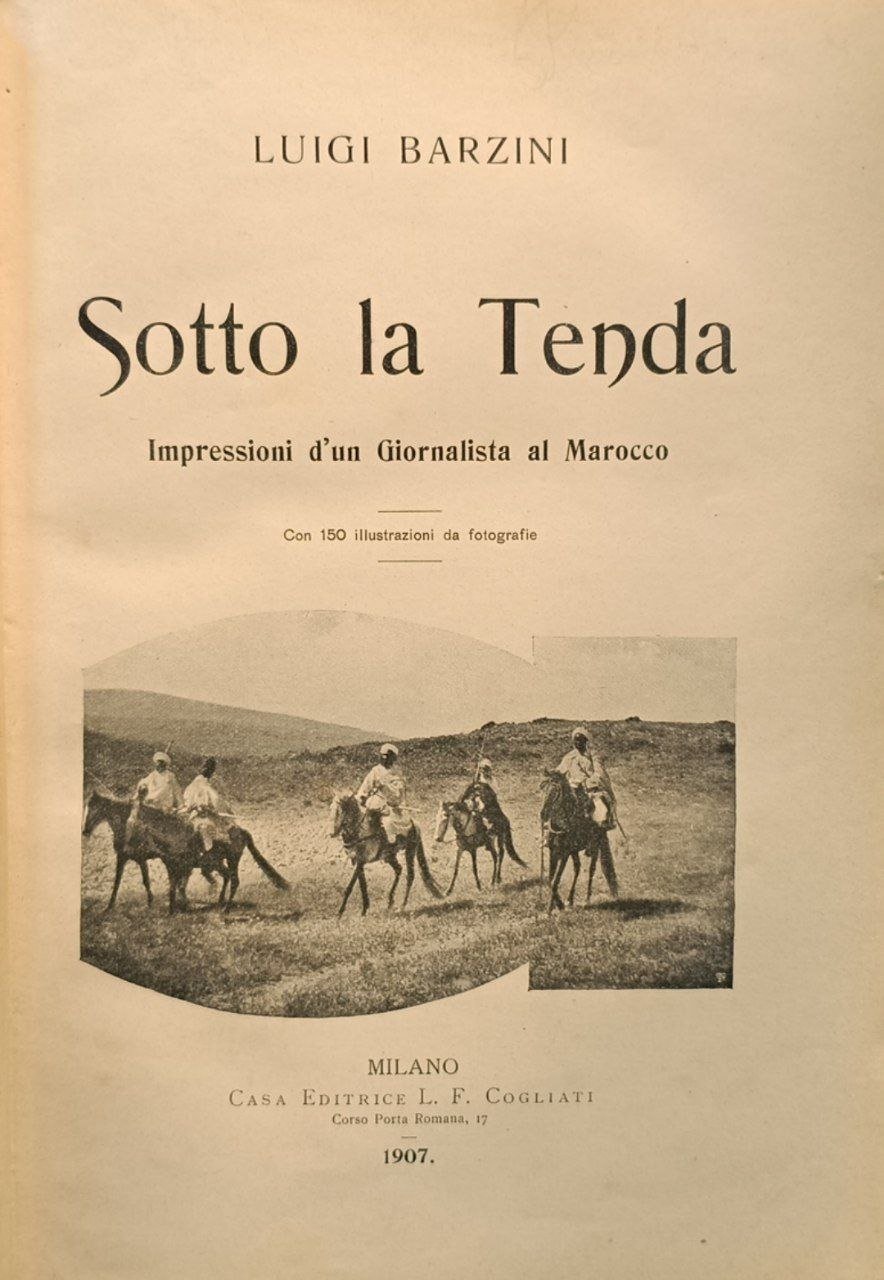 Sotto la tenda: impressioni d'un giornalista al Marocco | Immagine principale