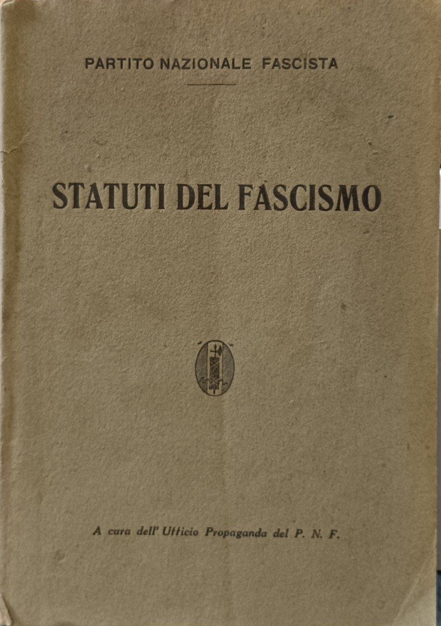 Statuti del fascismo | Immagine principale