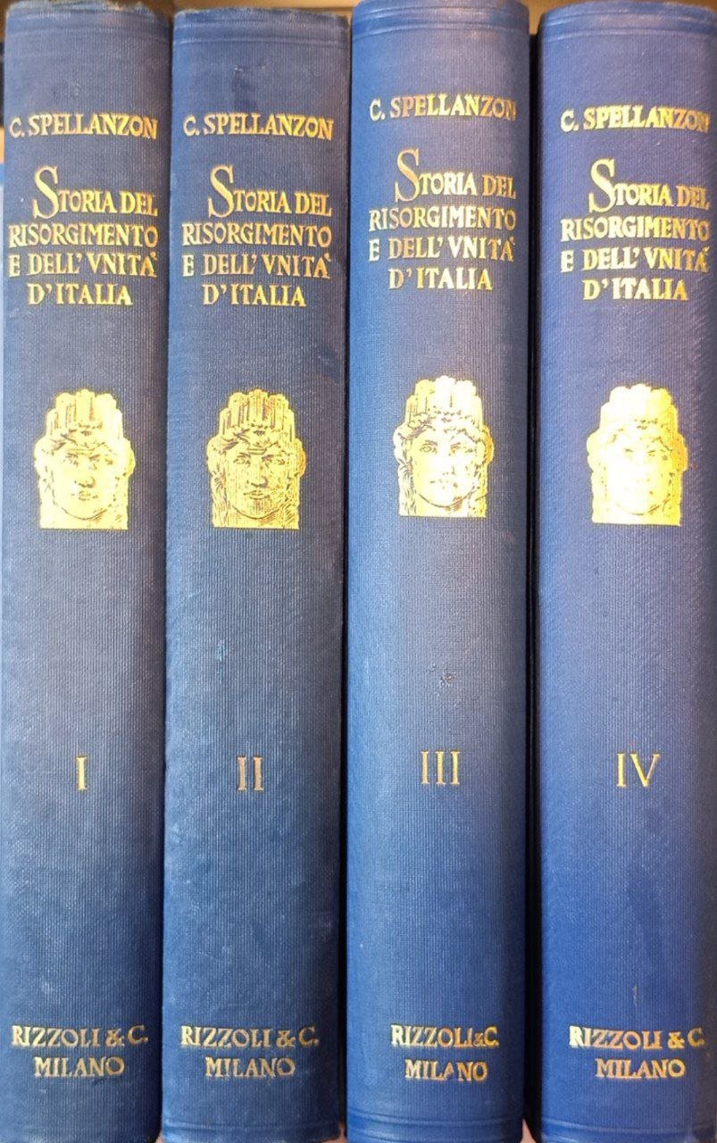 Storia del Risorgimento e dell'Unità d'Italia. 4 volumi. | Immagine principale