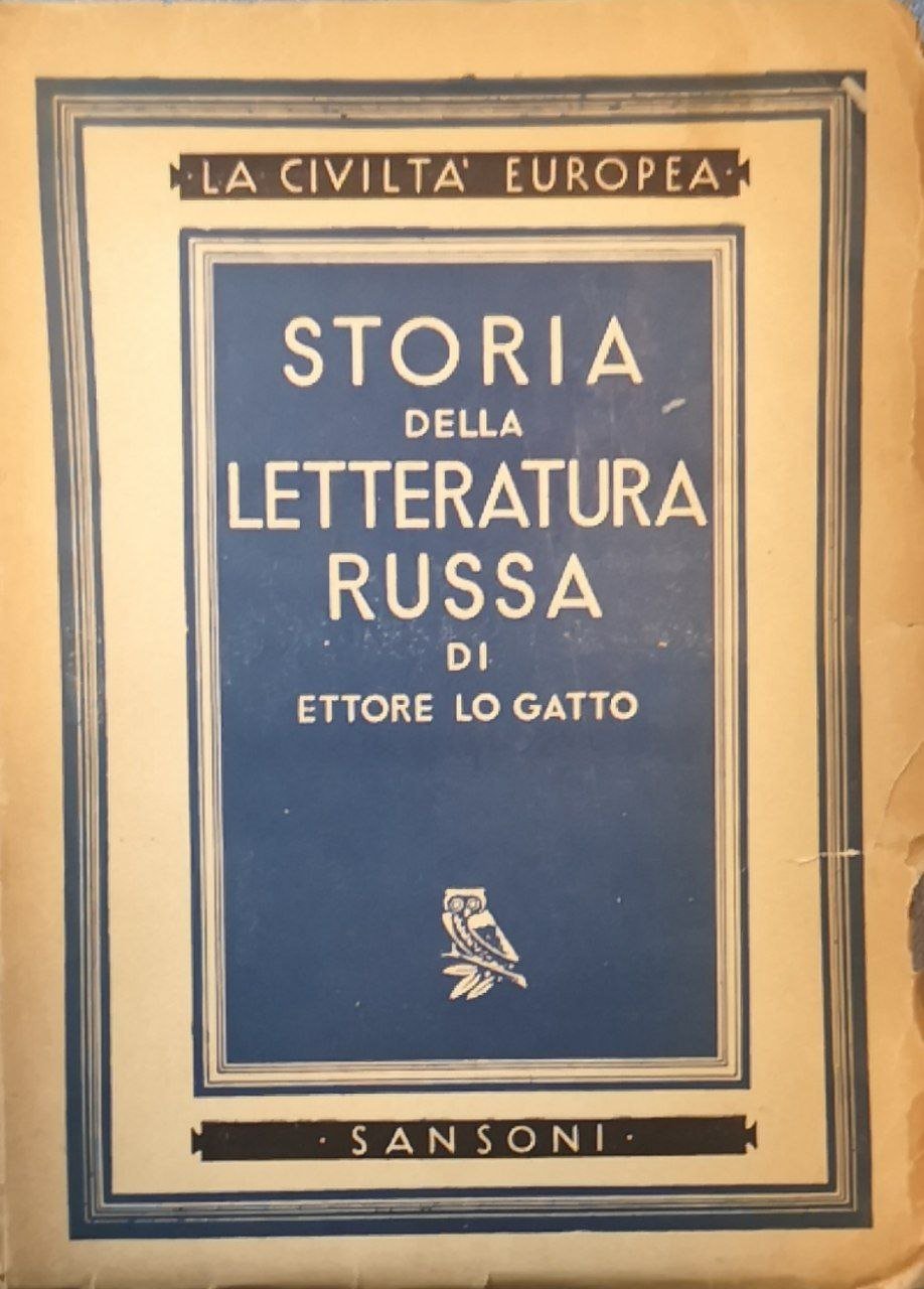 Storia della letteratura russa