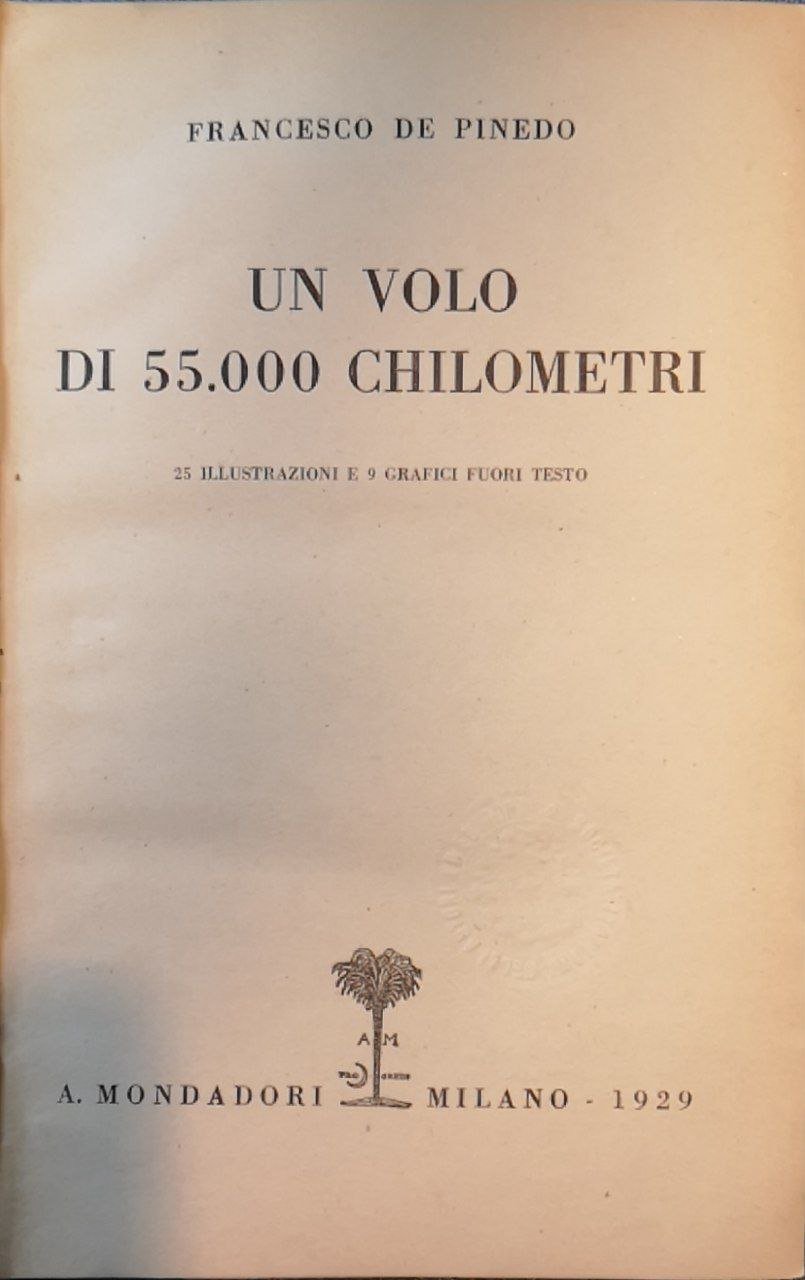 Un volo di 55000 chilometri