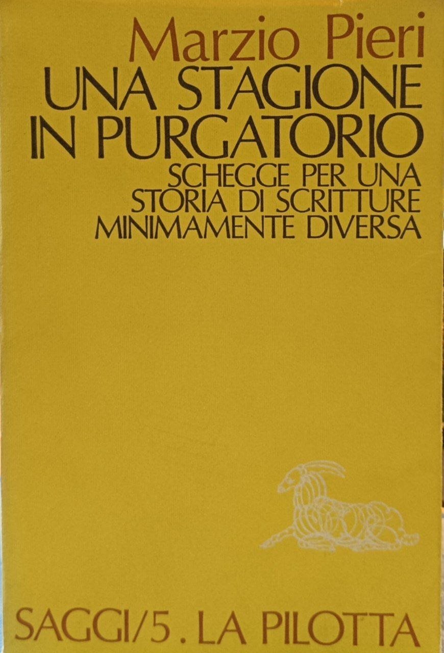Una stagione in Purgatorio: schegge per una storia di scritture … | Immagine principale