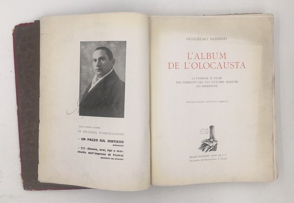 L'ALBUM de l'OLOCAUSTA. La passione di FIUME dal plebiscito del …