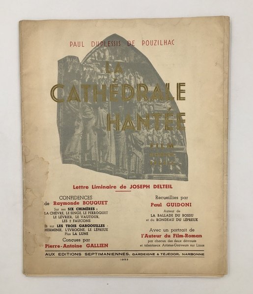 La CATHEDRALE HANTEE. Film, Roman, Féerie en quatre épisodes.***