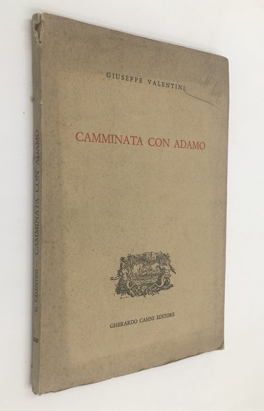CAMMINATA con ADAMO. [POESIE]