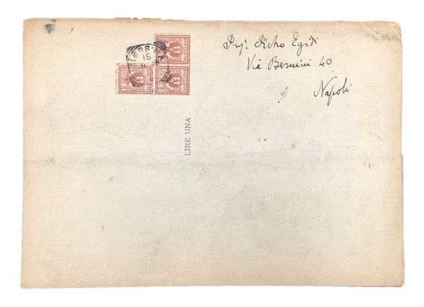 Commemorazione di Giuseppe KIRNER. Bologna 1906. DEDICA AUTOGRAFA FIRMATA di …