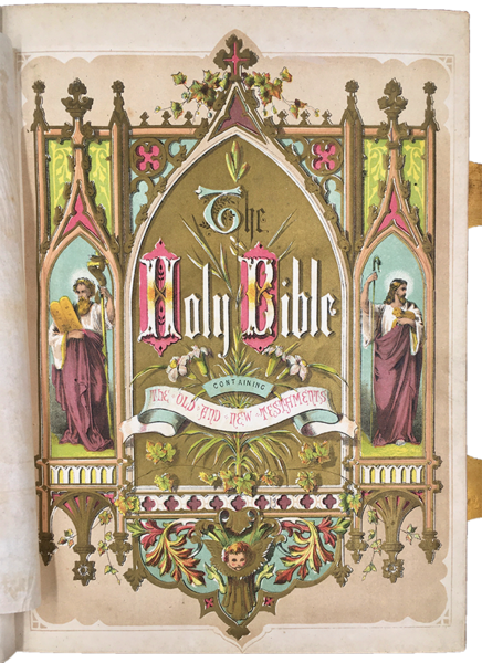 BROWNs Self-interpreting Family BIBLE Containing the OLD and NEW TESTAMENT …