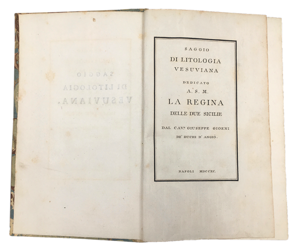 Saggio di LITOLOGIA VESUVIANA dedicato a S. M. la Regina …