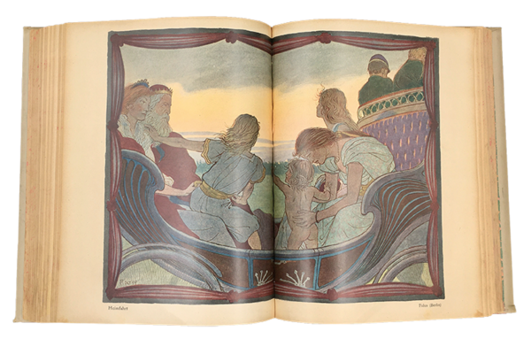 JUGEND. Münchner Illustrierte Wocheschrift, 1908, - 2 (cioè 2° semestre, …
