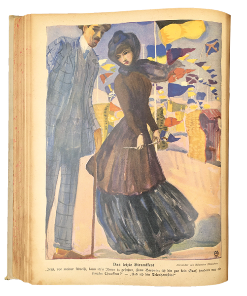 JUGEND. Münchner Illustrierte Wocheschrift, 1908, - 2 (cioè 2° semestre, …