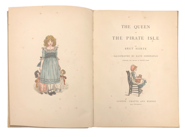 The QUEEN of the PIRATE ISLE.Illustrated by Kate GREENAWAY, engraved …