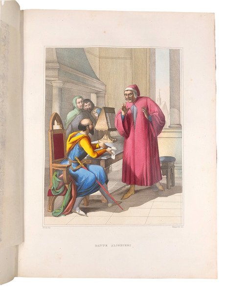 GALLERIA STORICA dellITALIA contenente in CENTO INTAGLI MINIATI i fatti …