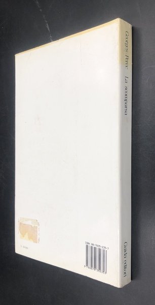 La SCOMPARSA. Traduzione e postfazione di Pietro FALCHETTA. [Libro del …