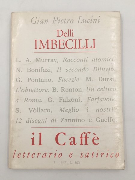 LETTERE INEDITE 3 ALTRI TESTI. In. Il caffè letterario e …