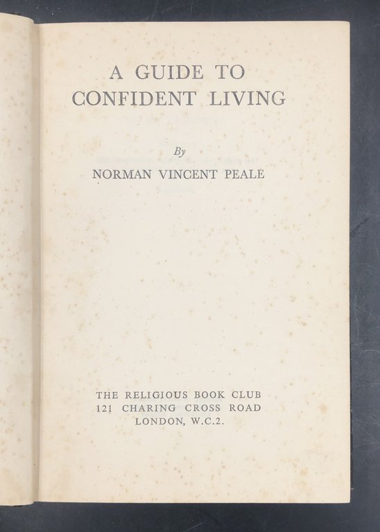 A GUIDE To CONFIDENT LIVING.