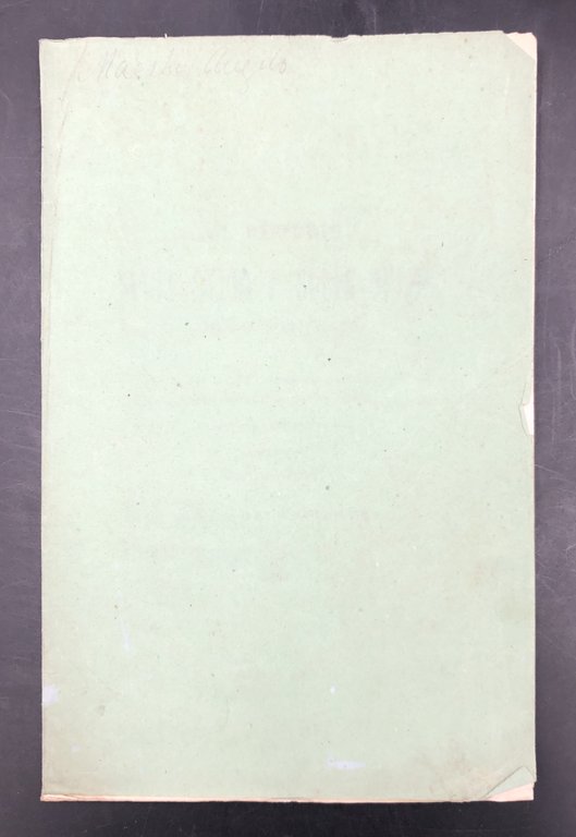 Al rapporto sugli studi e sulle opere del dott. Angelo …