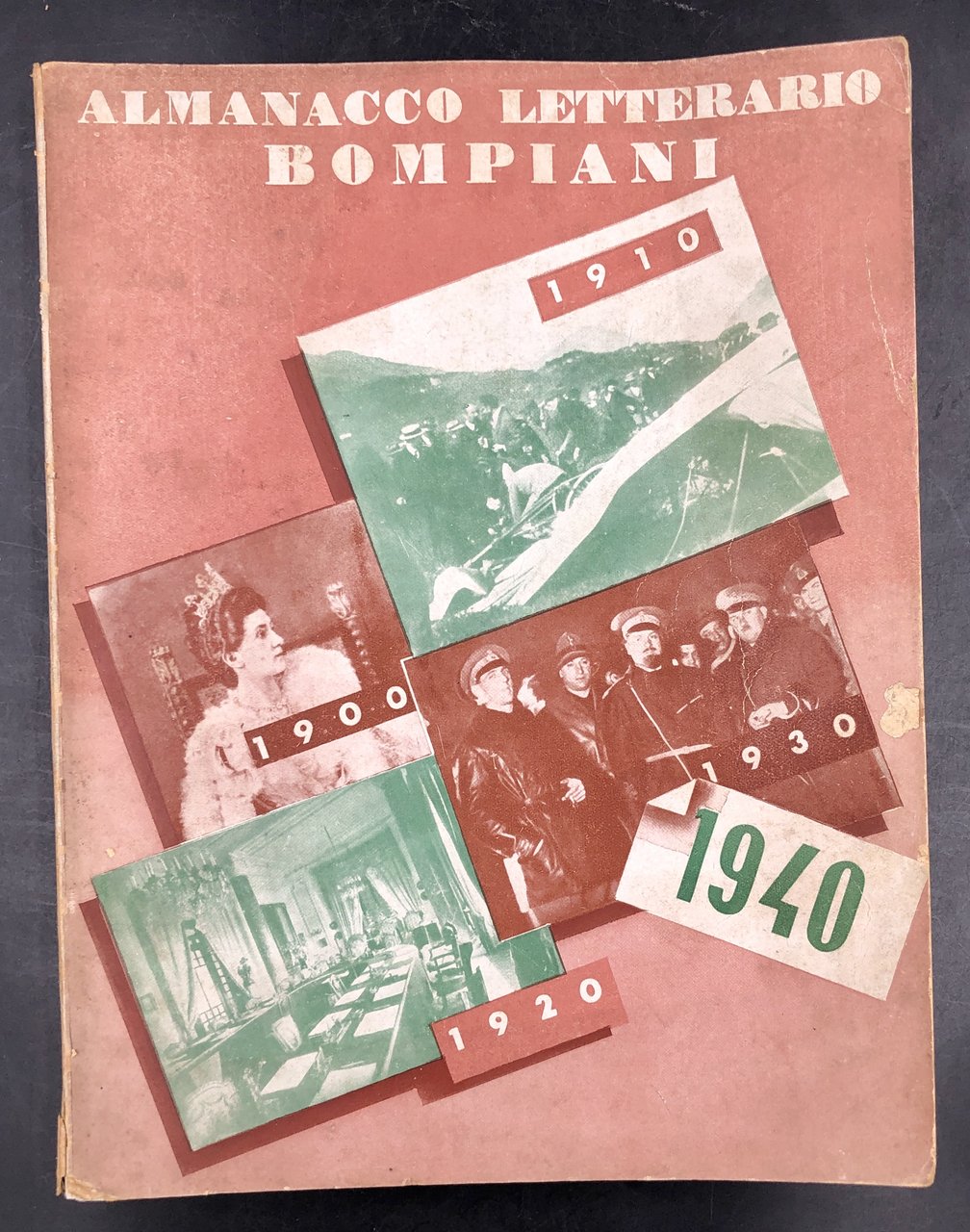 ALMANACCO LETTERARIO BOMPIANI 1940.