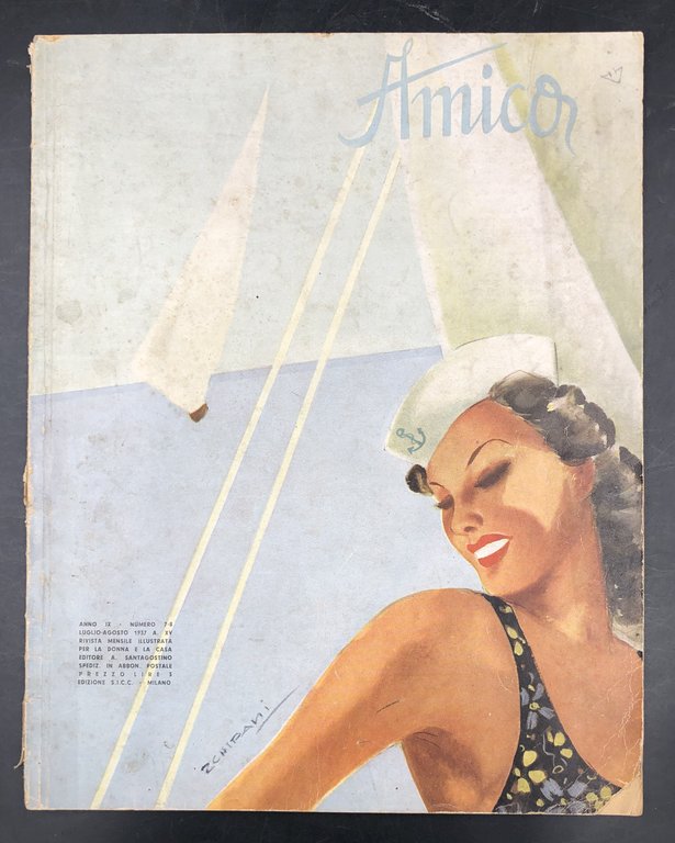 AMICA. Rivista mensile illustrata per la DONNA e la casa … | Immagine Gallery 1