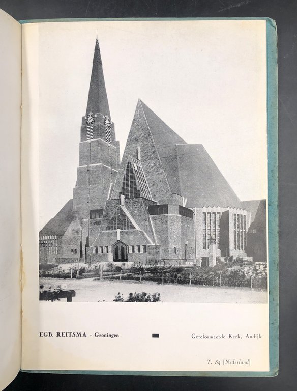 ARCHITETTURE RAZIONALI RELIGIOSE. 40 tavole presentate da N. Servettaz. [Gocar, …