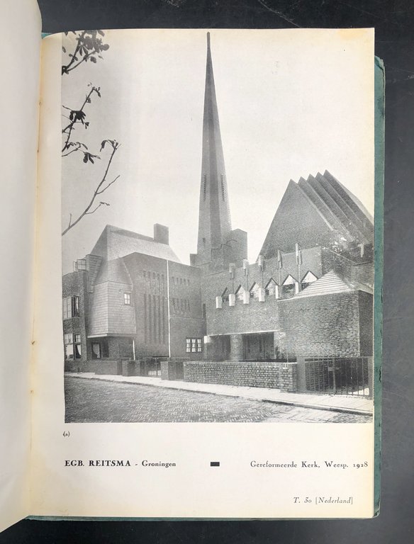 ARCHITETTURE RAZIONALI RELIGIOSE. 40 tavole presentate da N. Servettaz. [Gocar, …