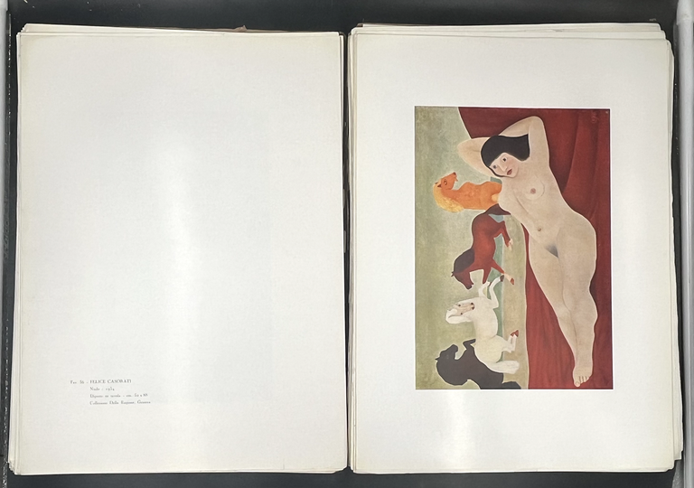 ARTE ITALIANA CONTEMPORANEA [nelle COLLEZIONI PRIVATE]. Prefazione di Massimo BONTEMPELLI. …