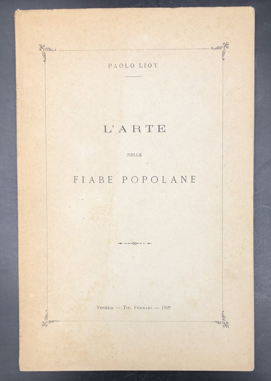 CANZONI e NENIE + ESCLAMAZIONI e INTERCALARI + L'ARTE nelle …