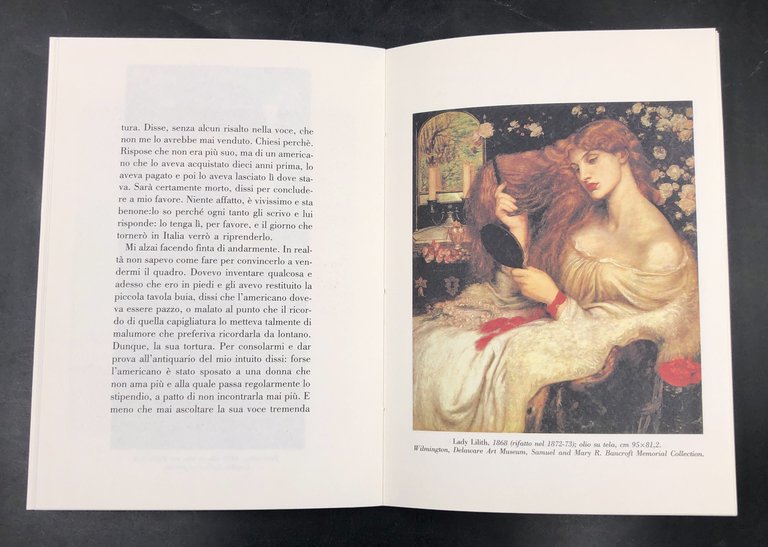 CAPIGLIATURA. Dipinti e disegni di Dante Gabriele ROSSETTI. Edizione fuori …