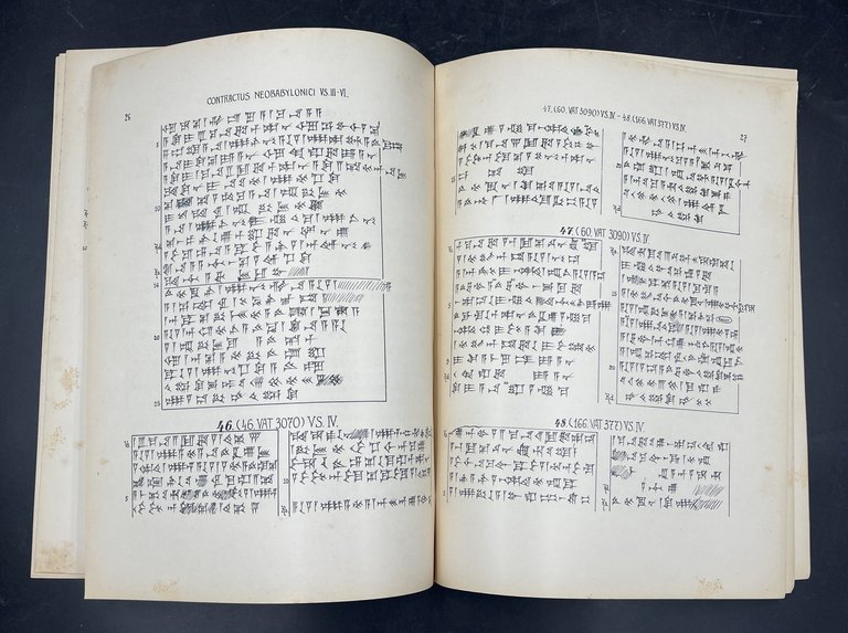 CONTRACTUS NEOBABYLONICI V S III- VI Ad usum privatum auditorum …