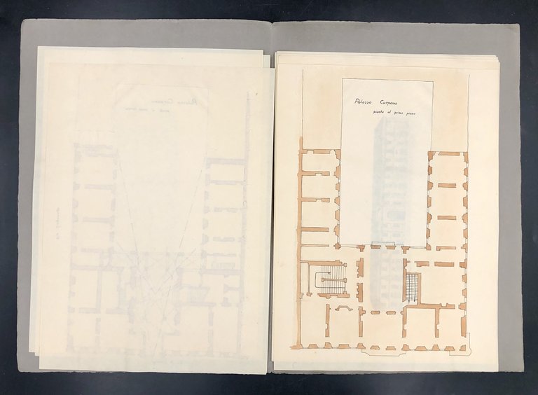 DISEGNI di EDIFICI progettati da GUARINO GUARINI: in PIEMONTE: COLLEGIO …