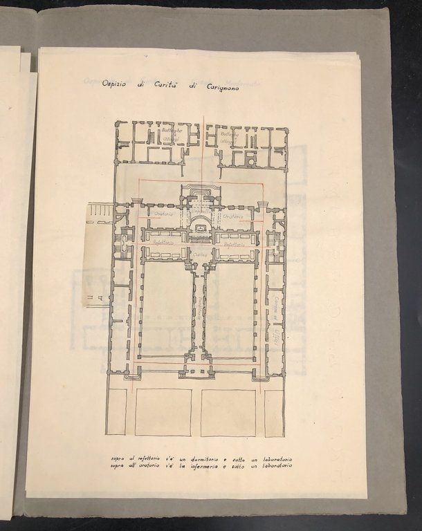 DISEGNI di EDIFICI progettati da GUARINO GUARINI: in PIEMONTE: COLLEGIO …