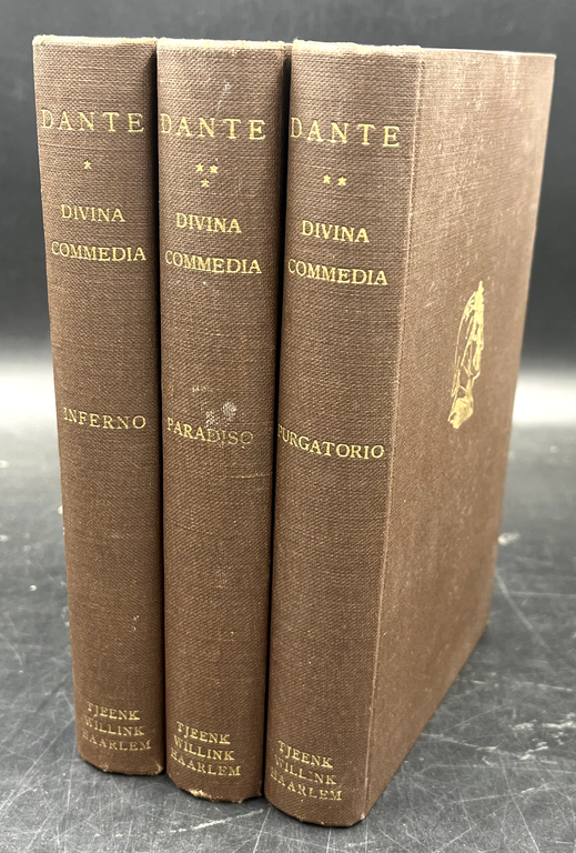 DIVINA COMMEDIA. Met een nederlandse vertaling door Frederica BREMER. En …