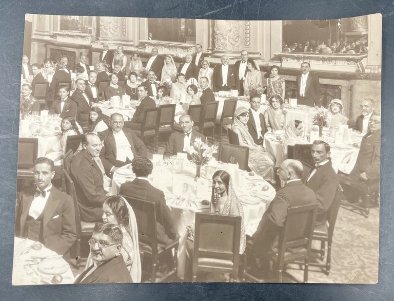 Gugliemo MARCONI fotografato in un gruppo durante una crociera in …