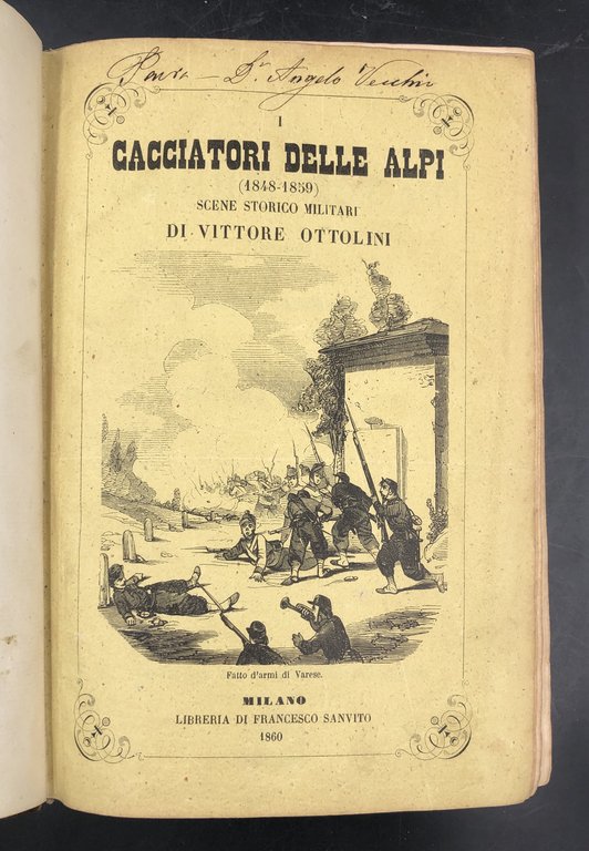 I CACCIATORI DELLE ALPI (1849-59). Scene storico-militari.