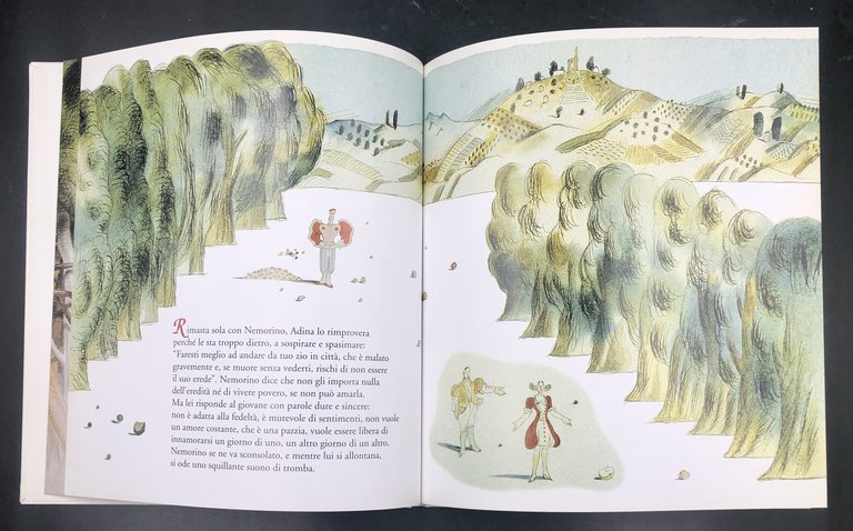 L'ELISIR d'AMORE. Disegnato da Tullio PERICOLI, raccontato d Piro GELLI. …