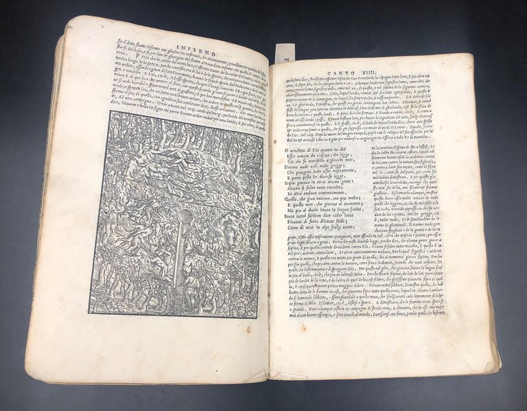 La COMEDIA di DANTE ALIGIERI con la nova espositione di …